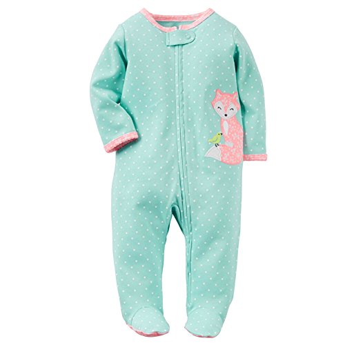 Carter's Baby Girls' Interlock Footie (Baby)