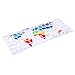 HDE Protective Silicone Keyboard Cover Skin for MacBook Air 11.6 (Model 1370 and A1465), World Map