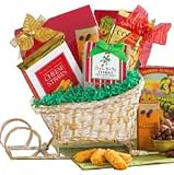 Sleigh Bells Christmas Holiday Gourmet Food Gift Basket