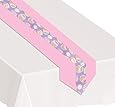Easter Eggs Fabric Table Runner Party Accessory (1 count) (1/Pkg)