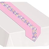 Easter Eggs Fabric Table Runner Party Accessory (1 count) (1/Pkg)