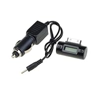 CAR WIRELESS Stereo FM TRANSMITTER For Apple iPod iPhone MP3