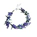 PanDaDa Garland Crown Lavender Headband Hairband Bridal Wreath Wedding Accessories