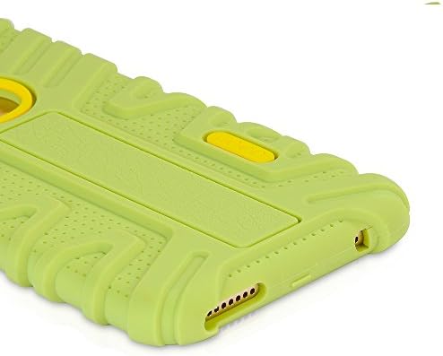 iPhone 6 Case, Honeycase Transformer Armor Series Shockproof & Drop Resistance [Logo Cut-Out] Hybrid Anti-slip [Perfect-Fit] Soft Silicone Case Cover for iPhone 6 (4.7-inch) -[Lifetime Warranty] (Glow Green)