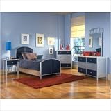 Universal Youth Mesh Bedroom Set Size: Twin