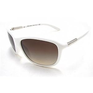PRADA SPR 08M Sunglasses SPR08M White 4AO-6S1 Shades