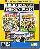 Ultimate Tycoon Mega Pak (Mall Tycoon, School Tycoon, Wildfire, Starship Tycoon, Ski Resort Extreme, Railroad Tycoon II Platinum, Airport Tycoon 3, Luxury Liner)
