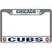 Chicago Cubs MLB Chrome License Plate Frame