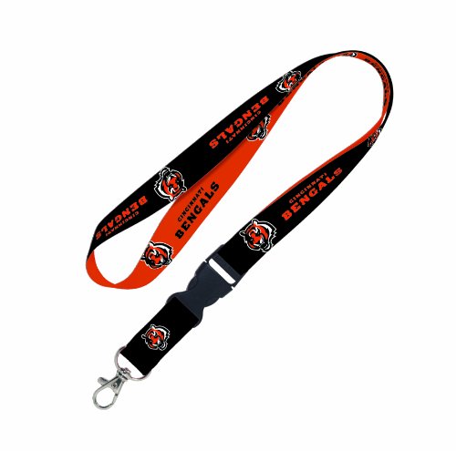 NFL Cincinnati Bengals Lanyard with Detachable Buckle