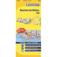 Bouches-du-Rhone, Var (Michelin Local Maps)