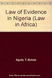 The law of evidence in Nigeria