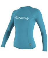 O'Neill Wetsuits Women's Basic Skins Long Sleeve Rash Guard from O'Neill Wetsuits