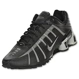 NIKE Shox O'Leven Men's Running Shoes, Black/Metallic Silver