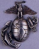 Pewter USMC Marine Corp Pin