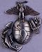Pewter USMC Marine Corp Pin