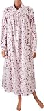 Lanz Playful Kittens Flannel Gown