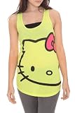 Hello Kitty Lime Face Tank Top Plus Size