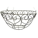 HANGING BASKET DECORATIVE SCROLL 16.5