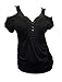 eVogues Women's Drop Shoulder Top Made in USA