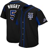 MLB Majestic David Wright New York Mets Youth Wind-Up Jersey - Black (Large)