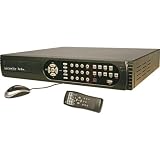 4-Channel Dual Stream Internet H.264 Dvr With 500Gb Hard Drive