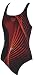 Arena Mädchen Badeanzug Mixia, black, 140, 23985