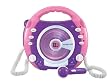 Sunco CE-535-2 - Sing-A-Long Kinder CD Player mit 2 Mikrofonen rosa / lila
