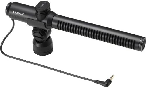 Panasonic DMW-MS2 Directional and Stereo Microphone with LED Video Light + Dual Shoe Bracket + Kit for Lumix DMC-G6 & GH3 Digital Cameras