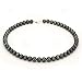 14k Gold 8-9mm Black Freshwater Cultured Pearl Necklace AAA Quality, Princess Lengths - 18, 20, 22 Inches