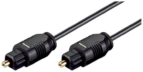 Goobay AVK 216-100 2,2mm Lichtwellenleiterkabel (Toslinkstecker auf Toslinkstecker) 1 m