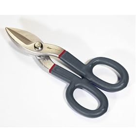 Clauss Titanium-Bonded Tin Snip - 7in. Blade, Model# 18476