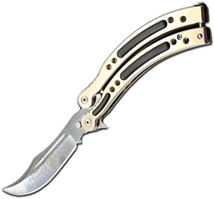 Era Demon Cross Fire Cs Go Folding Tactical Knife - Champagne