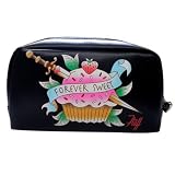 Fluff Goth Forever Sweet Cupcake Cosmetic Bag