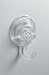 Small Clear Power Lock Suction Hooks by InterDesign ® - Pack of 2