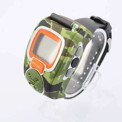 2Pcs Wrist Watch Style Walkie Talkie Camouflage