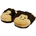 Plush Monkey Face Children Slippers 7 Inch