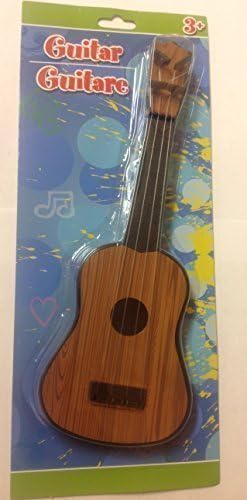Children's 4-String Acoustic Guitar Toy, Early Education Simulation, Small Size - 11"