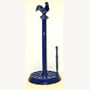 Old Dutch 051SB 2-Tone Rooster-Design Standing Paper-Towel Holder, Blue