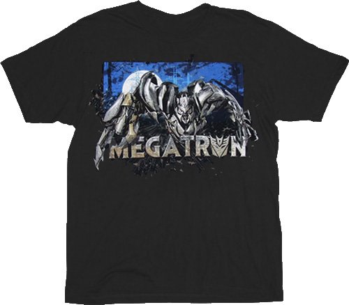  Transformers Megatron Image Claws Black T-shirt Tee