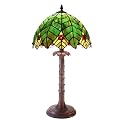 Tiffany-Style Palm Tree Table Lamp