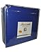 Mezzati Brushed Microfiber Bed Sheet Set - Ultra Soft and Lightweight for Ultimate Sleep Comfort, Wrinkle Free and Color Fade Resistant, 4 Piece Set (Royal Blue,Queen Size)