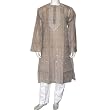 Yoga Clothes Men Cotton Embroidered Kurta Pajama Size L Chest :42