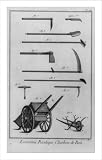 Historic Print (L): [Engraving from Diderot, Encyclop���die, v. 1, pl. 58, Economie rustique, Charbon d