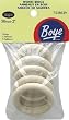 Cabone Rings Wood-5/Pkg