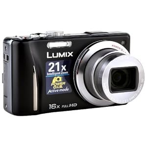 Panasonic Lumix DMC-TZ20EG-K Digitalkamera (14 Megapixel, 16-fach opt. Zoom, 7,5 cm (3 Zoll) Display, bildstabilisiert) schwarz
