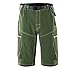 Ynport Mens Fast Dry Loose Fit MTB Shorts Mountain Bike Cycling Pants with Belt, X-Large(waist 36-38