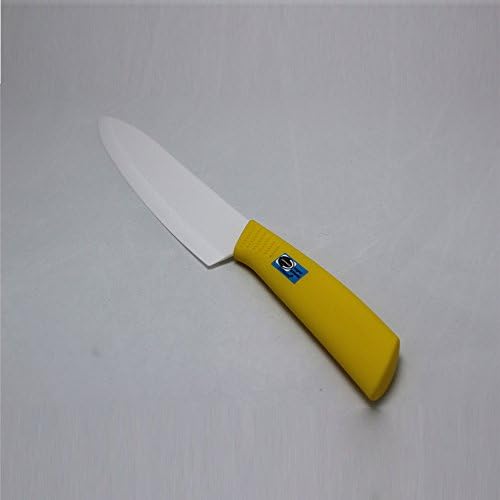 BESTLEAD Kitchen 7" Zirconia Ceramic Knife (Yellow)(CKO277)