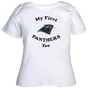 Carolina Panthers T Shirt : Reebok Carolina Panthers White Newborn My First T Shirt T Shirt
