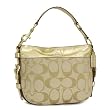 COACH SIGNATURE LEATHER LARGE ZOE TOTE BAG 12674