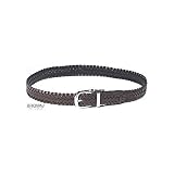 Reversible Braided Leather Black/Brown Belt